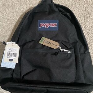 Jansport Black Everyday Backpack with Front Pocket